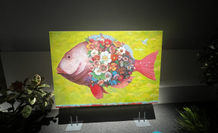 quadro con pesce