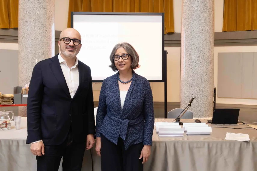 L'assessore Bettarini e la direttrice Sciarra