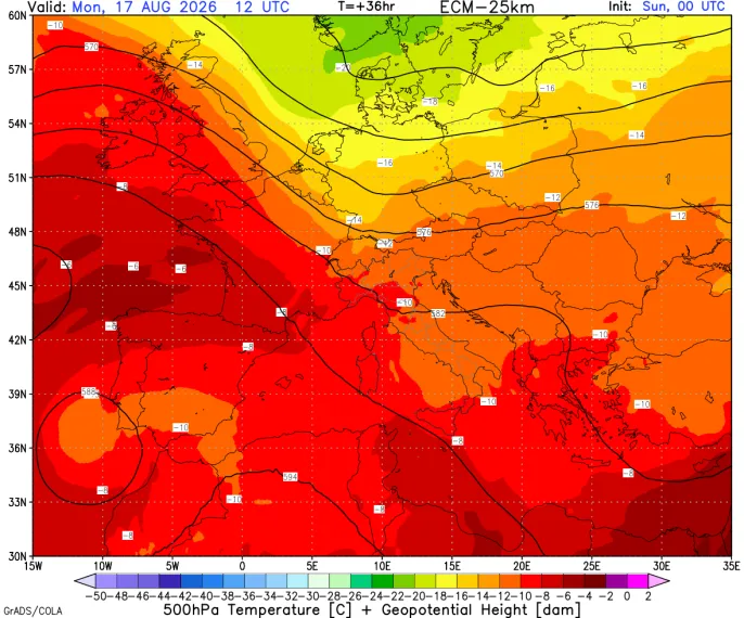 carta meteo