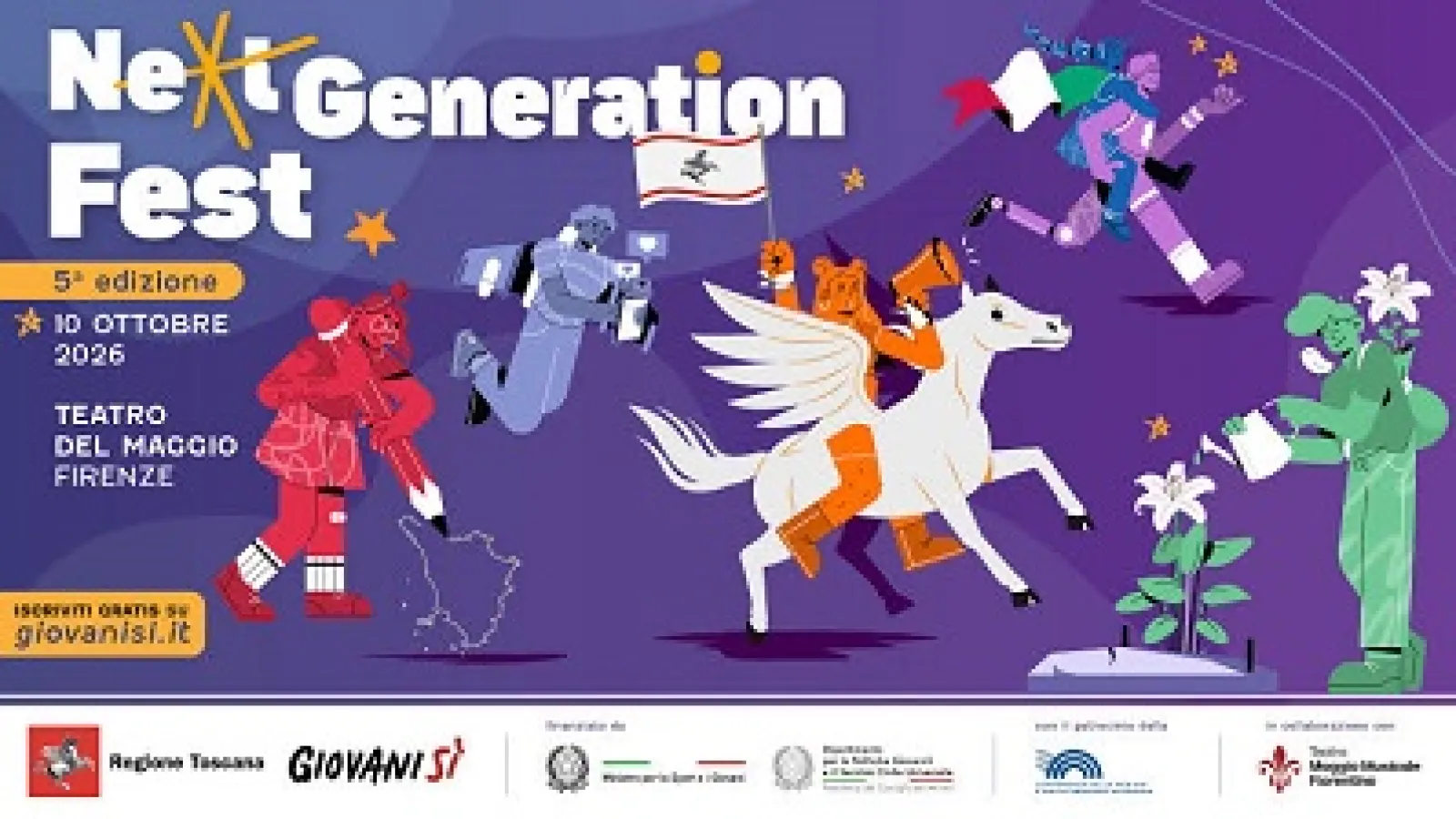 grafica ufficiale del Next Generation Fest