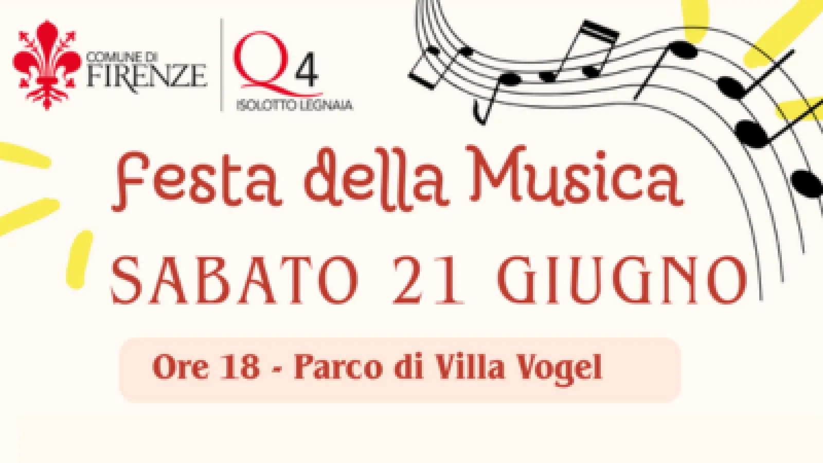 Parco di Villa Vogel – Sabato 21 Giugno Parco di Villa Vogel – Sabato 21 Giugno