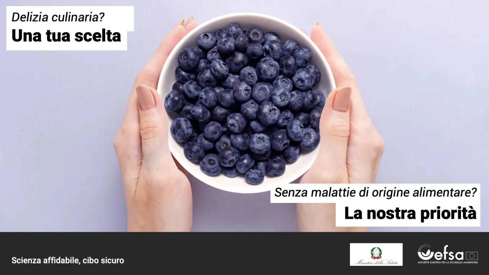 Tazza di mirtilli