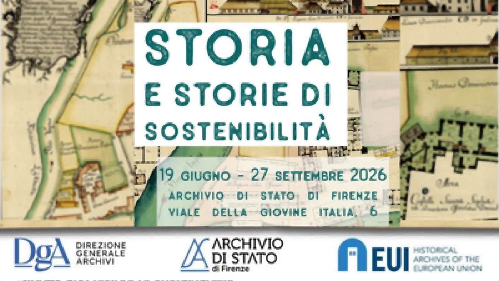 dettaglio della locandina della mostra