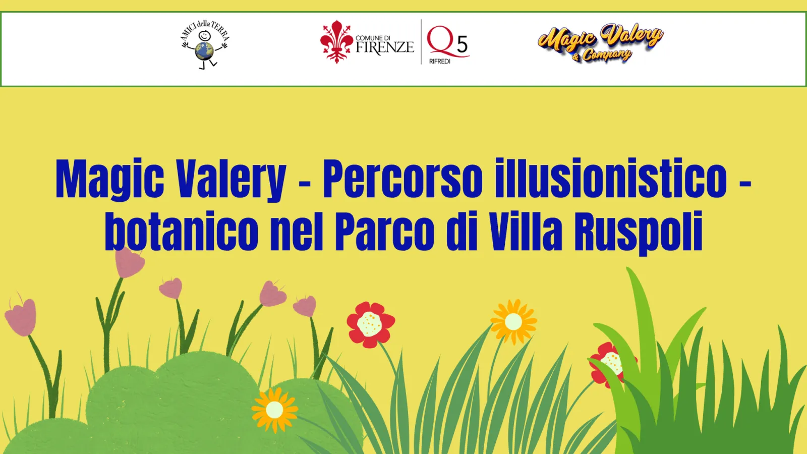 Percorso illusionistico botanico per bambini e famiglie