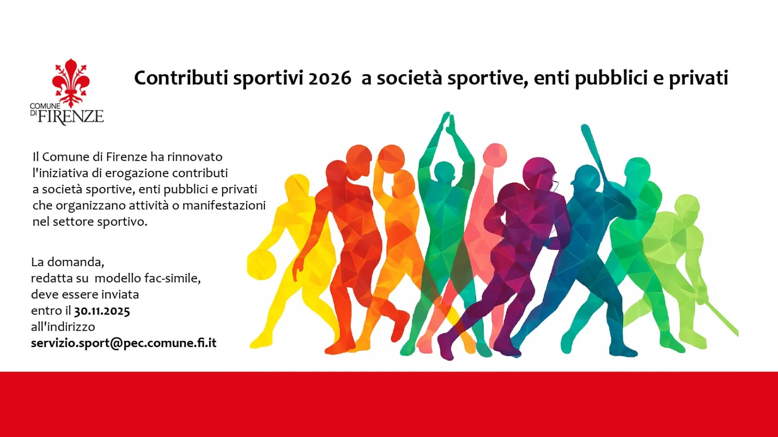 contributi sport 2026 Sport
