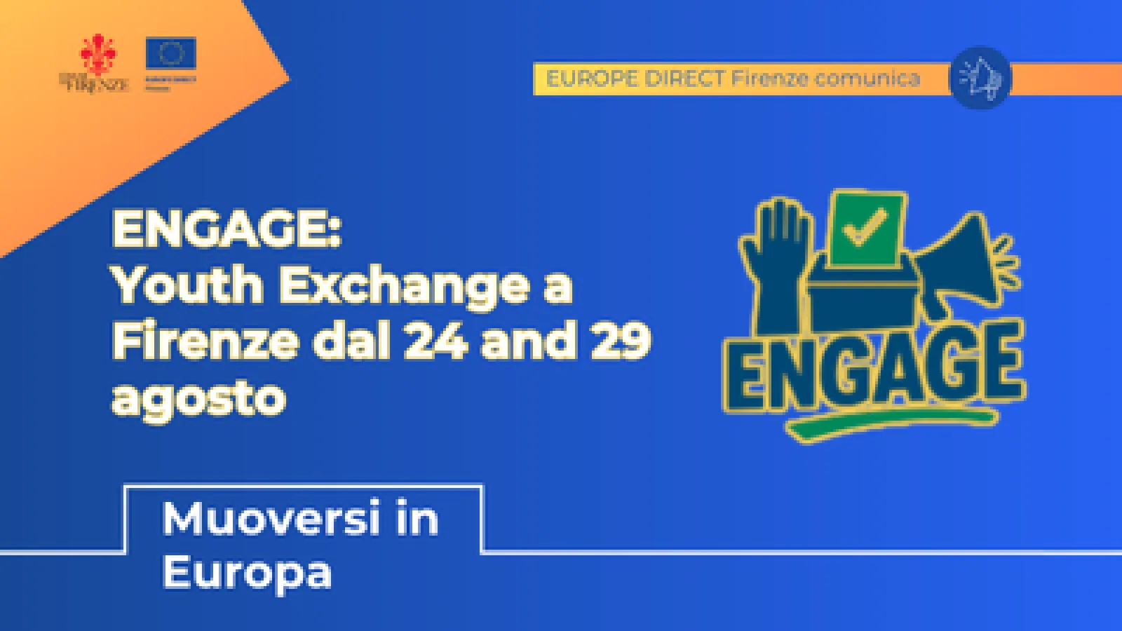 elaborazione grafica con titolo e logo del progetto ENGAGE