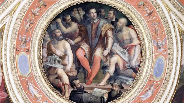 evidenza_0.jpg pittura murale raffigurante Cosimo I