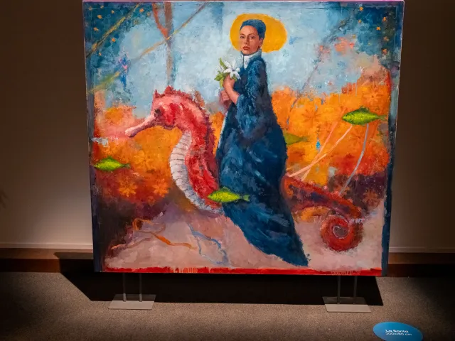 quadro con figura femminile