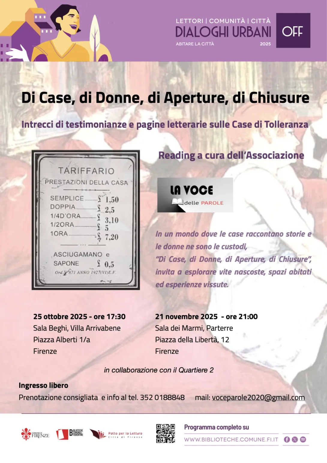Di case di donne