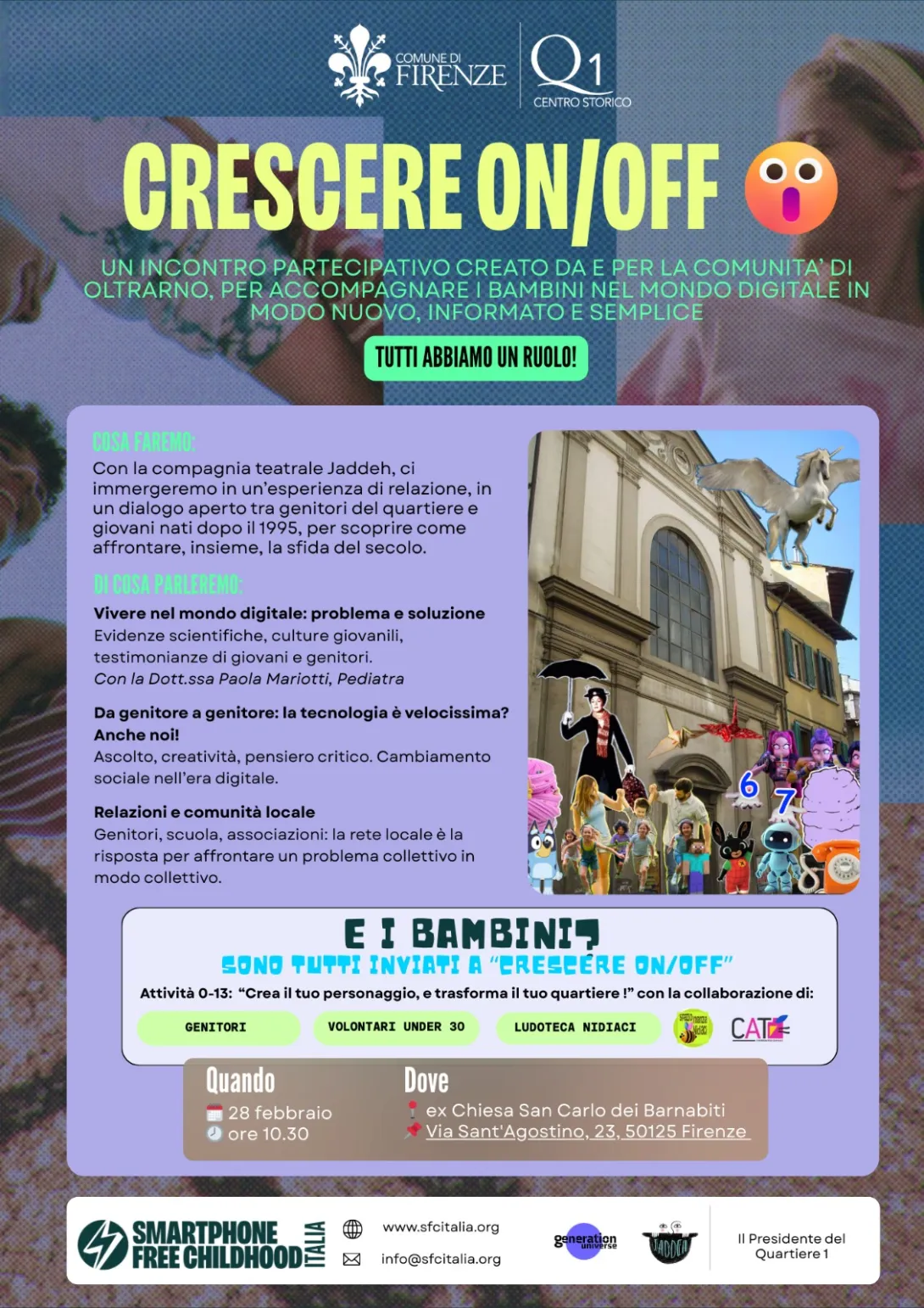 Crescere on/off Q1