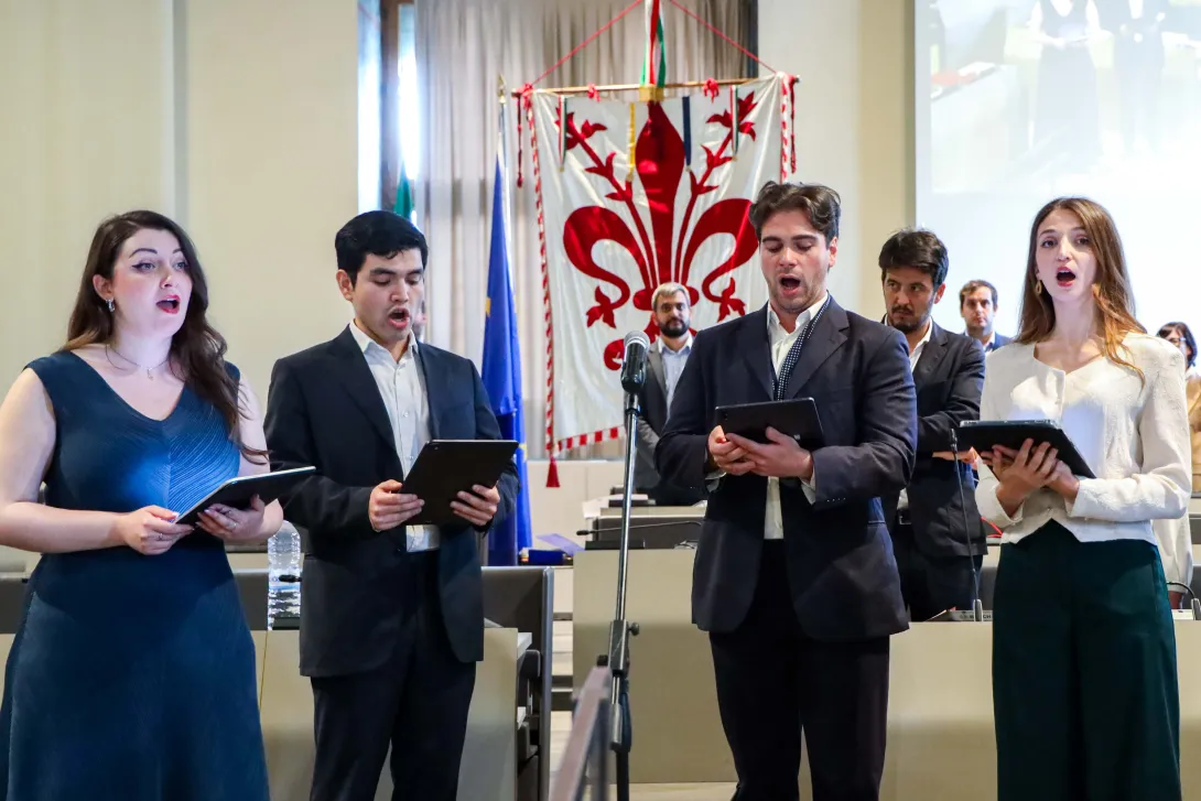 I solisti dell’Accademia del Maggio Musicale Fiorentino in Consiglio comunale