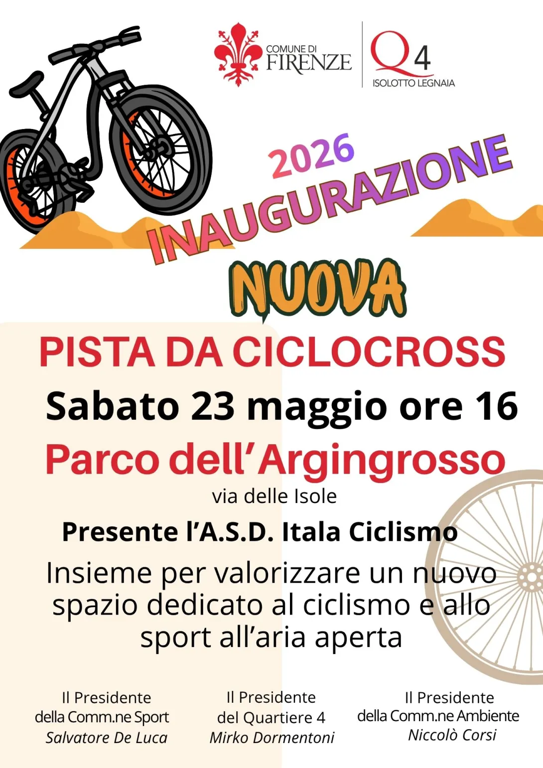 Pista ciclocross Q4