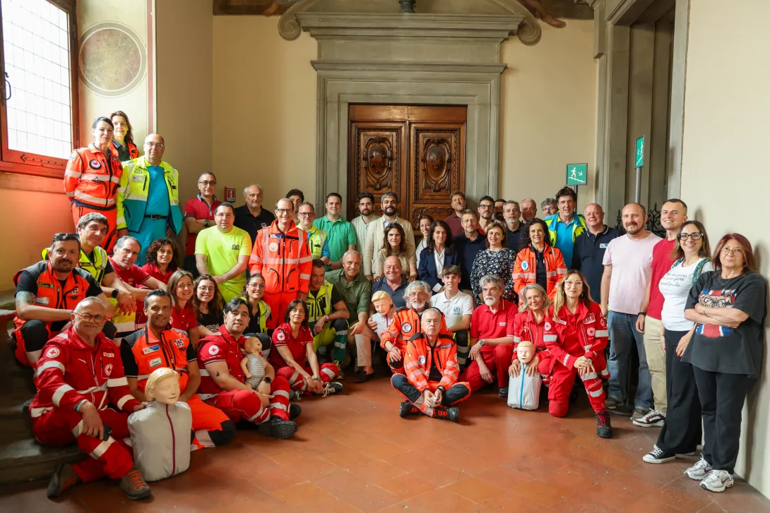 I partecipanti a Firenze cardioprotetta