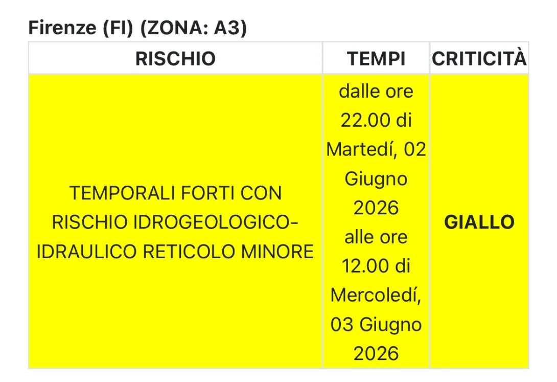 allerta meteo