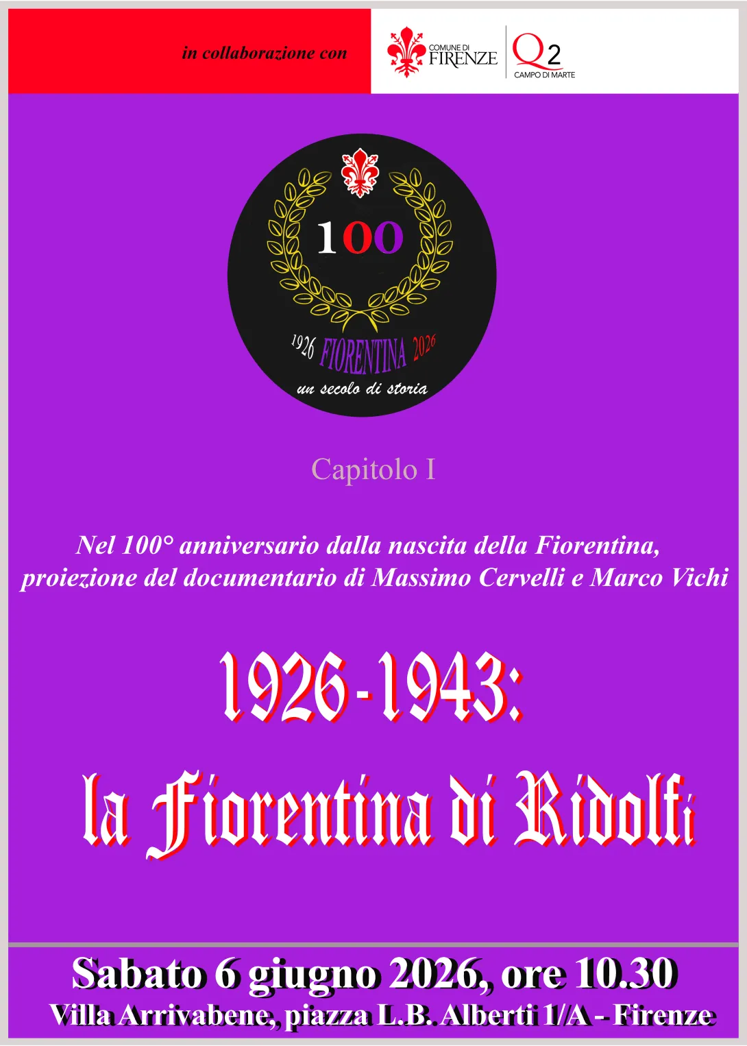 La Fiorentina di Ridolfi