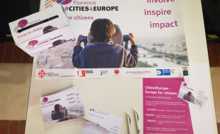 Immagini dall'incontro Europa creativa alle Murate