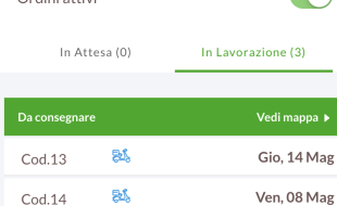 Lista ordini