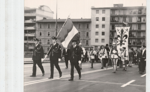 Inaugurazione Ponte Vespucci 1957
