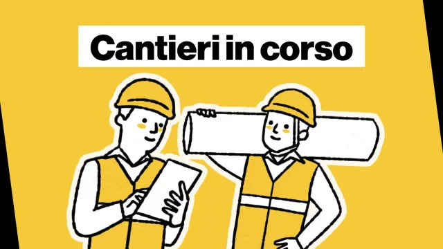 Cantieri in corso