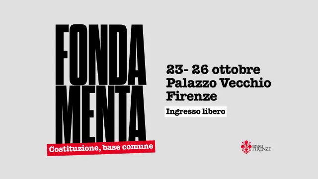 Festival FONDAMENTA Palazzo Vecchio