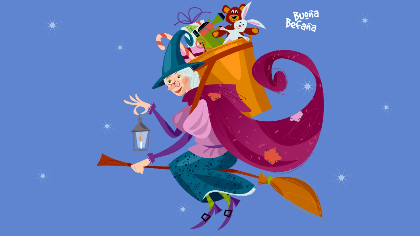 La Befana arriva nei Quartieri Quartieri