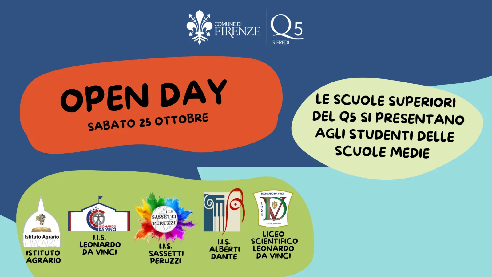Open Day 2025 al Quartiere 5 Quartieri