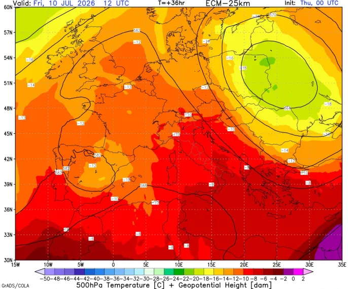carta meteo