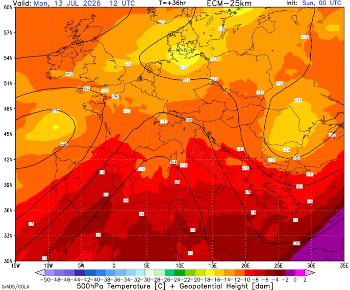 carta meteo