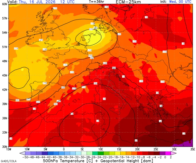 carta meteo