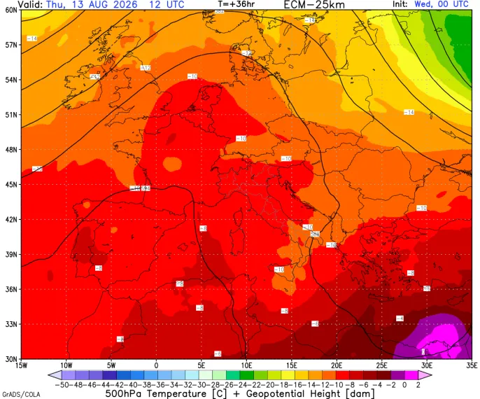 carta meteo