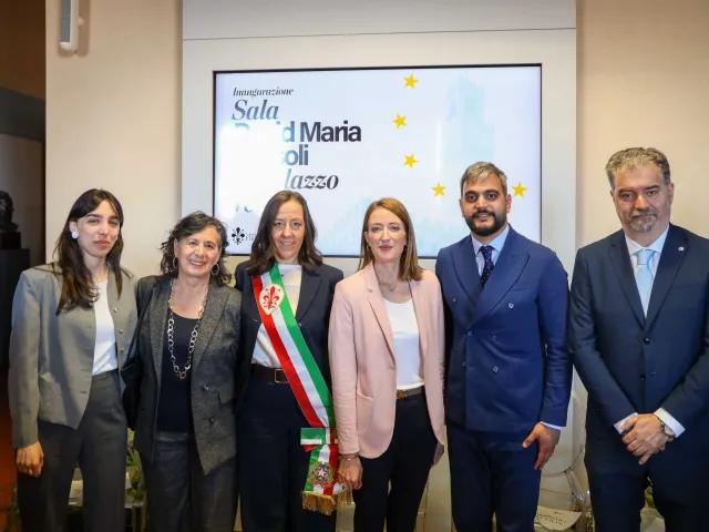 Inaugurazione sala David Sassoli