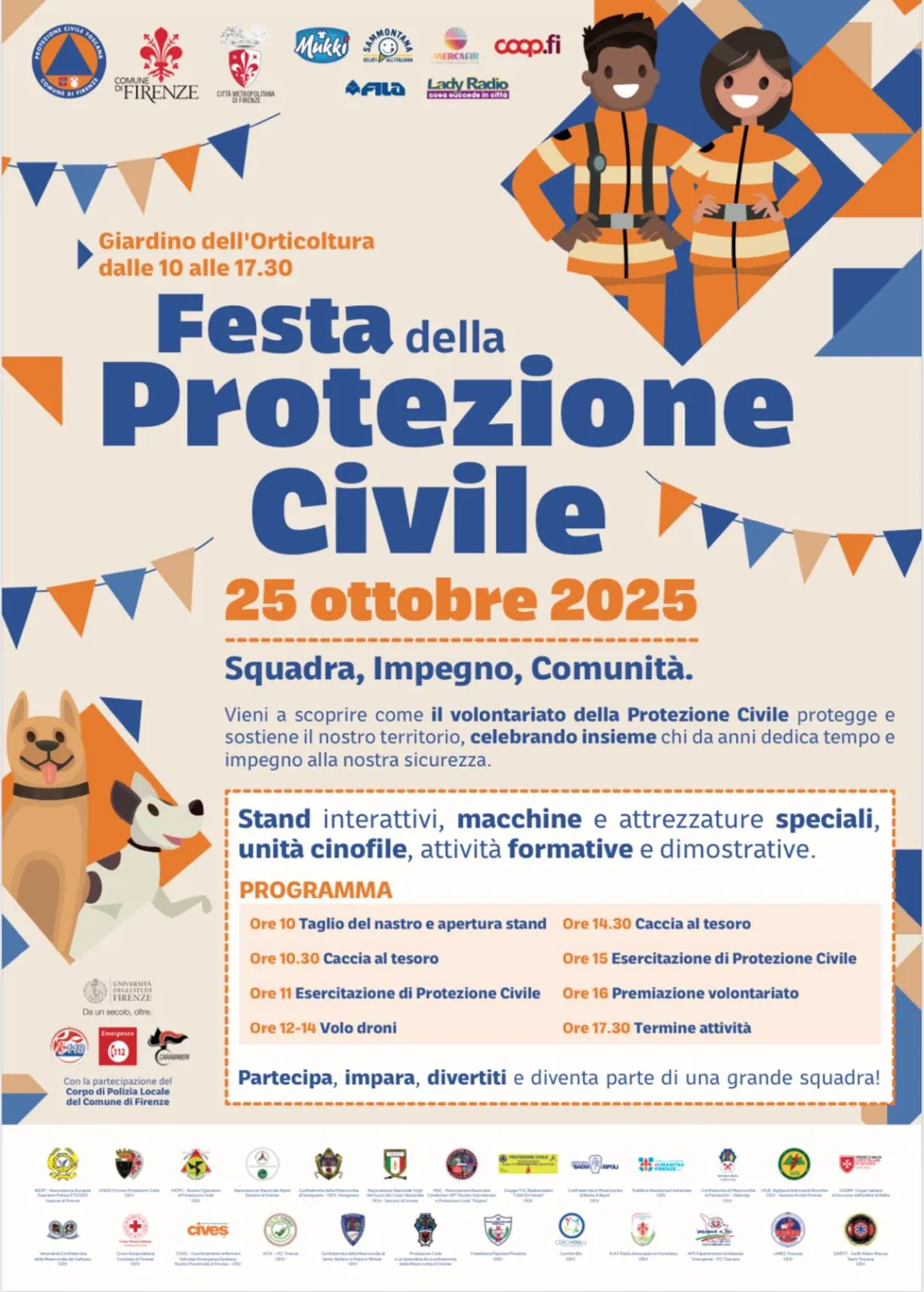 Festa Protezione civile Comune di Firenze