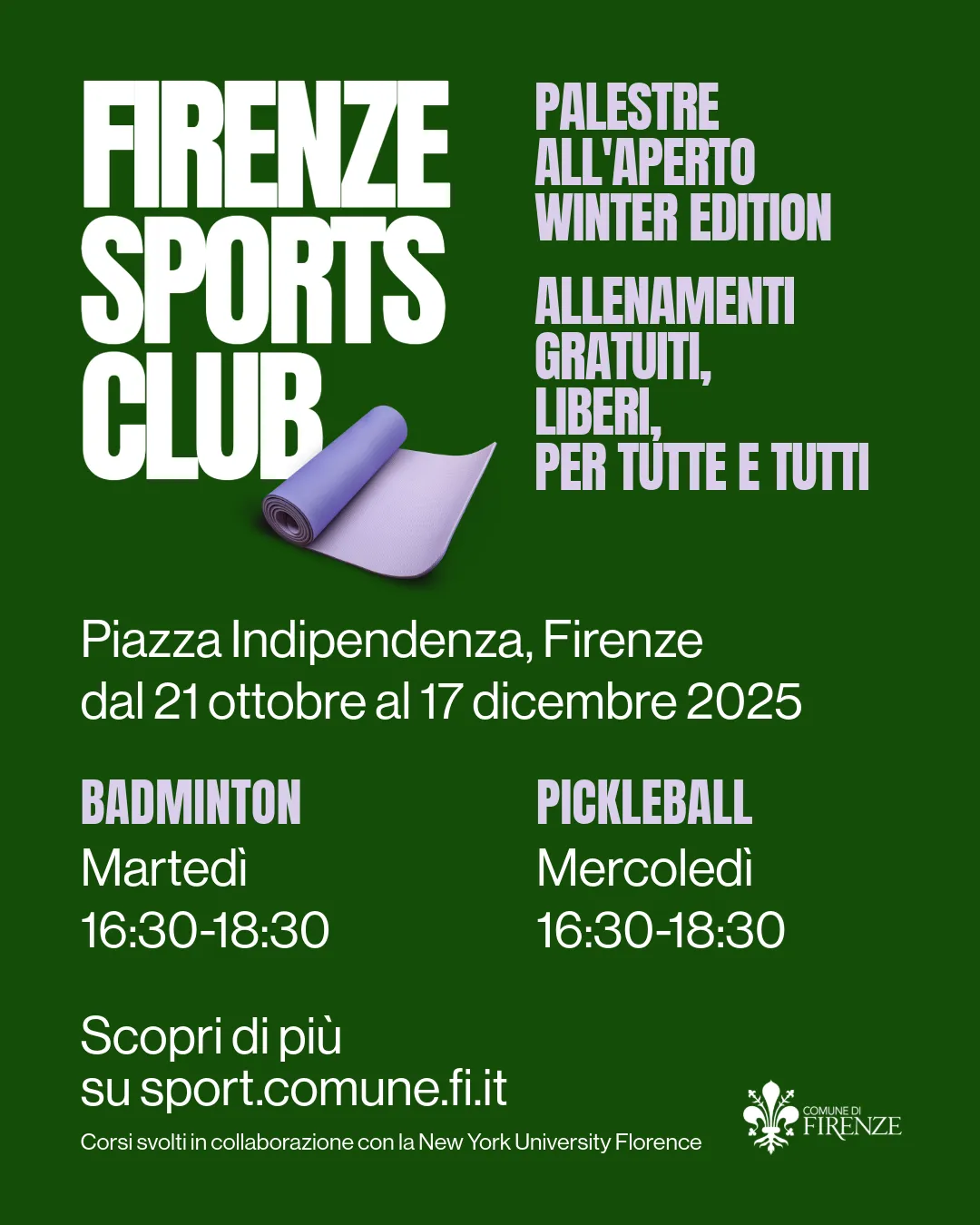 Sport all'aperto al quartiere 1