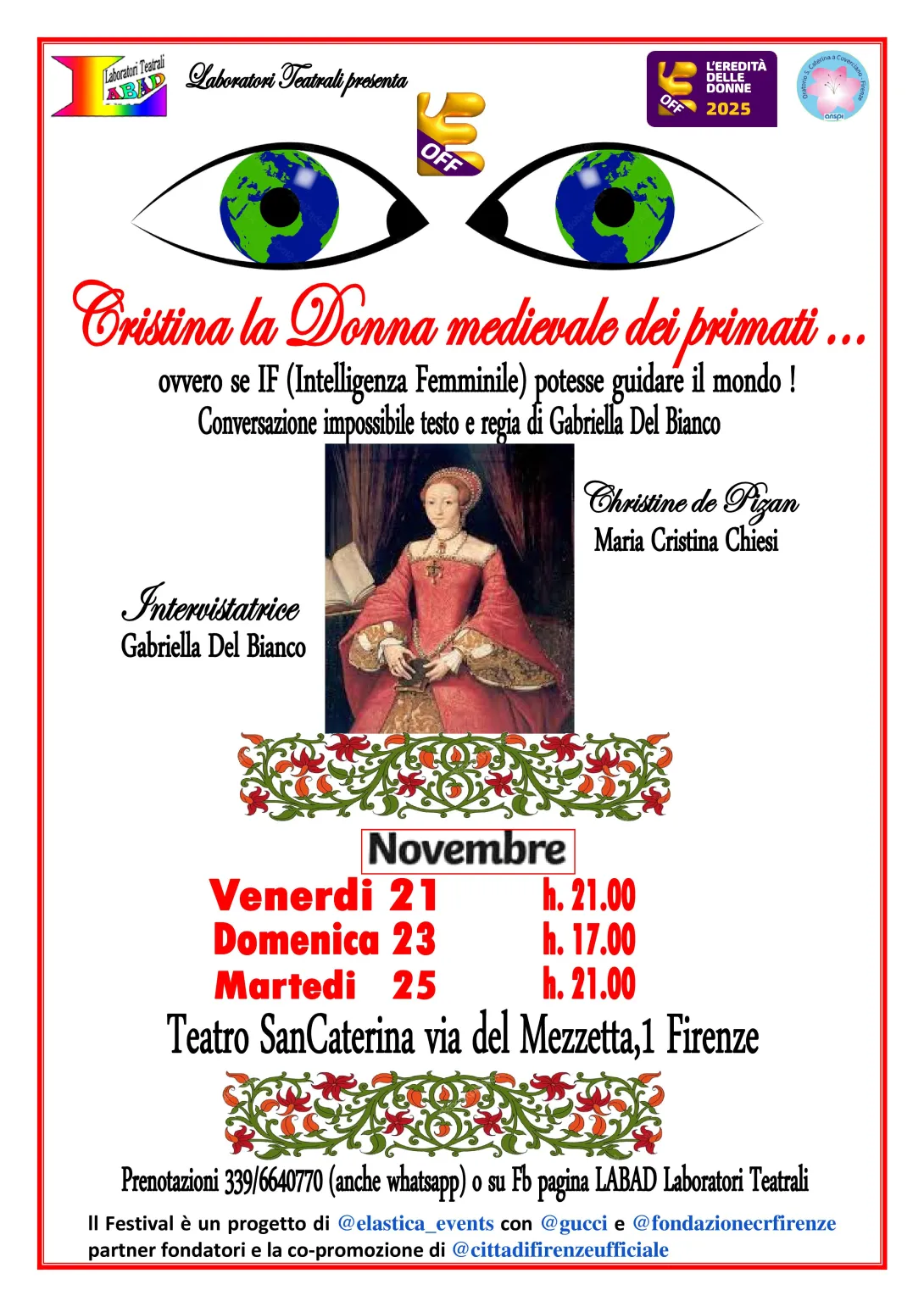 Cristina la donna dei primati