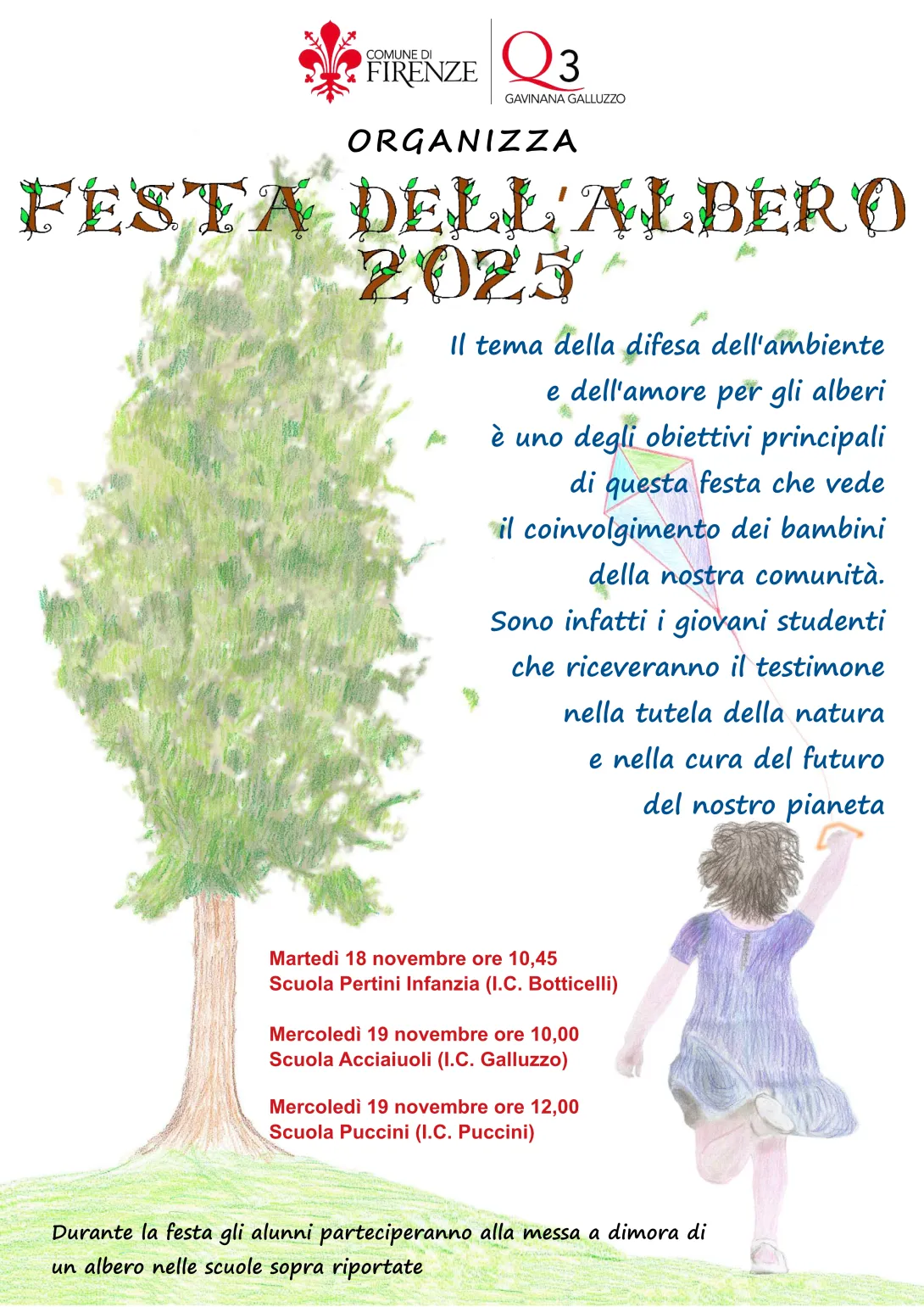 Festa dell'albero al Quartiere 3