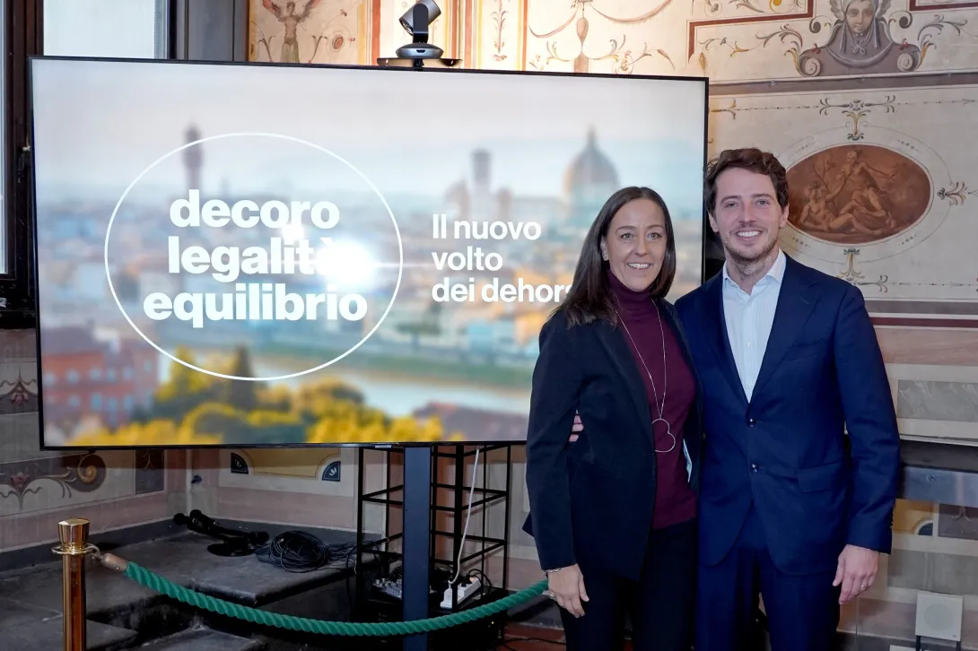 La Sindaca Sara Funaro e l'assessore Jacopo Vicini