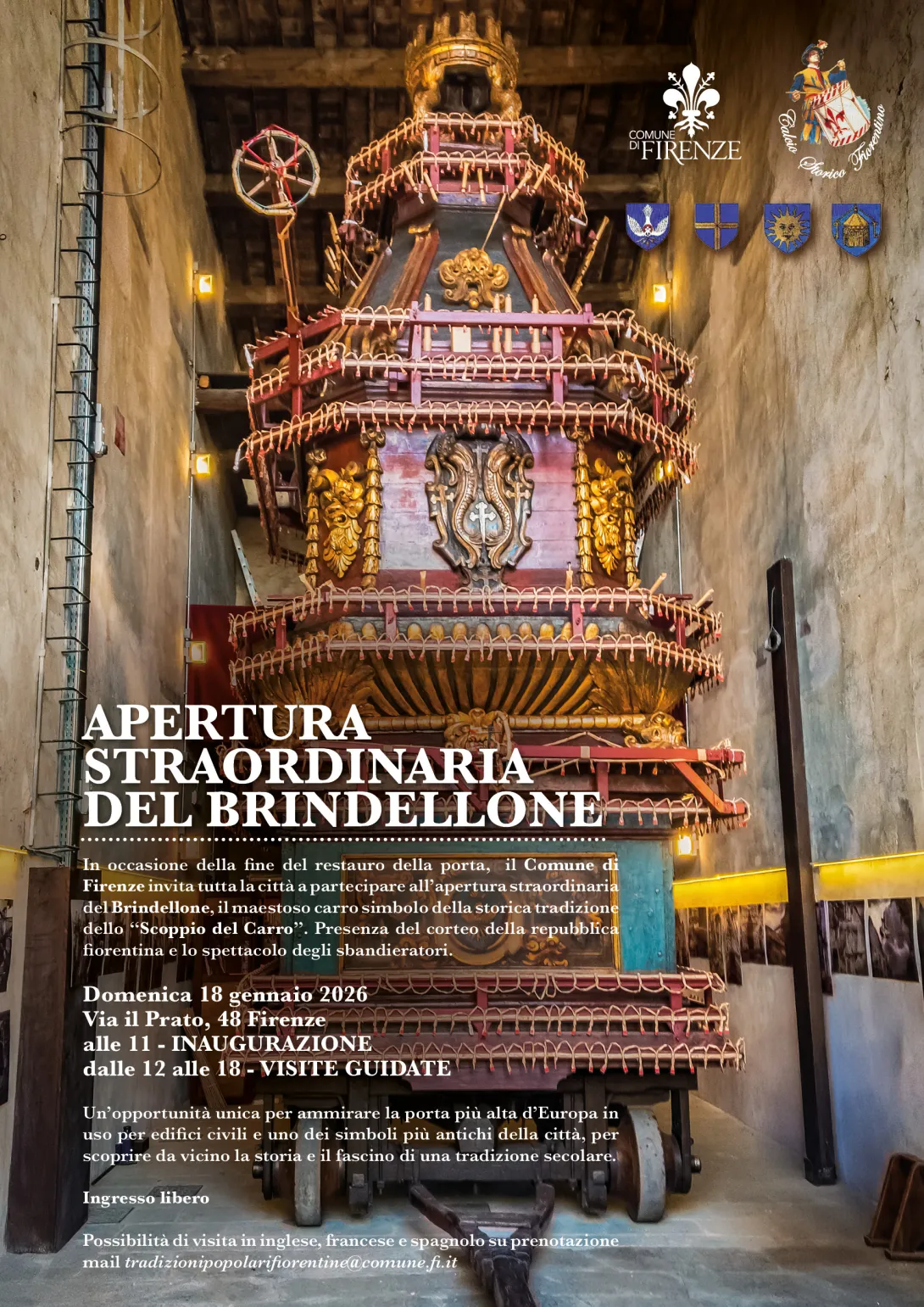 apertura straordinaria Brindellone