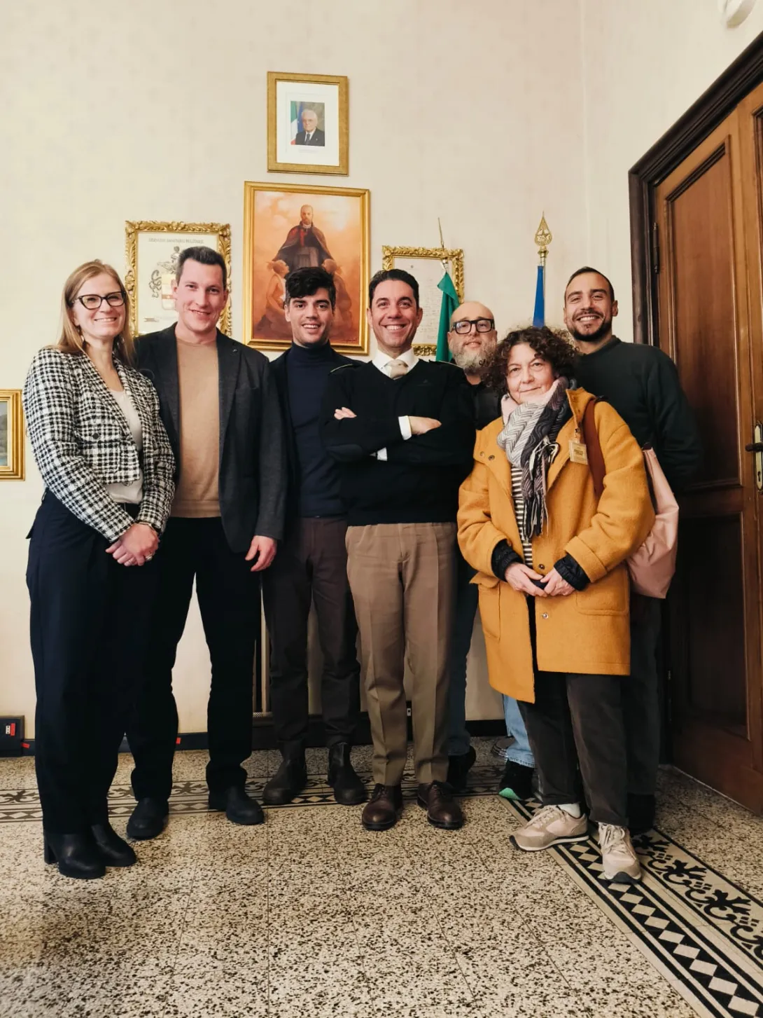 Il collegio di Presidenza del Quartiere 5 all'Istituto Farmaceutico