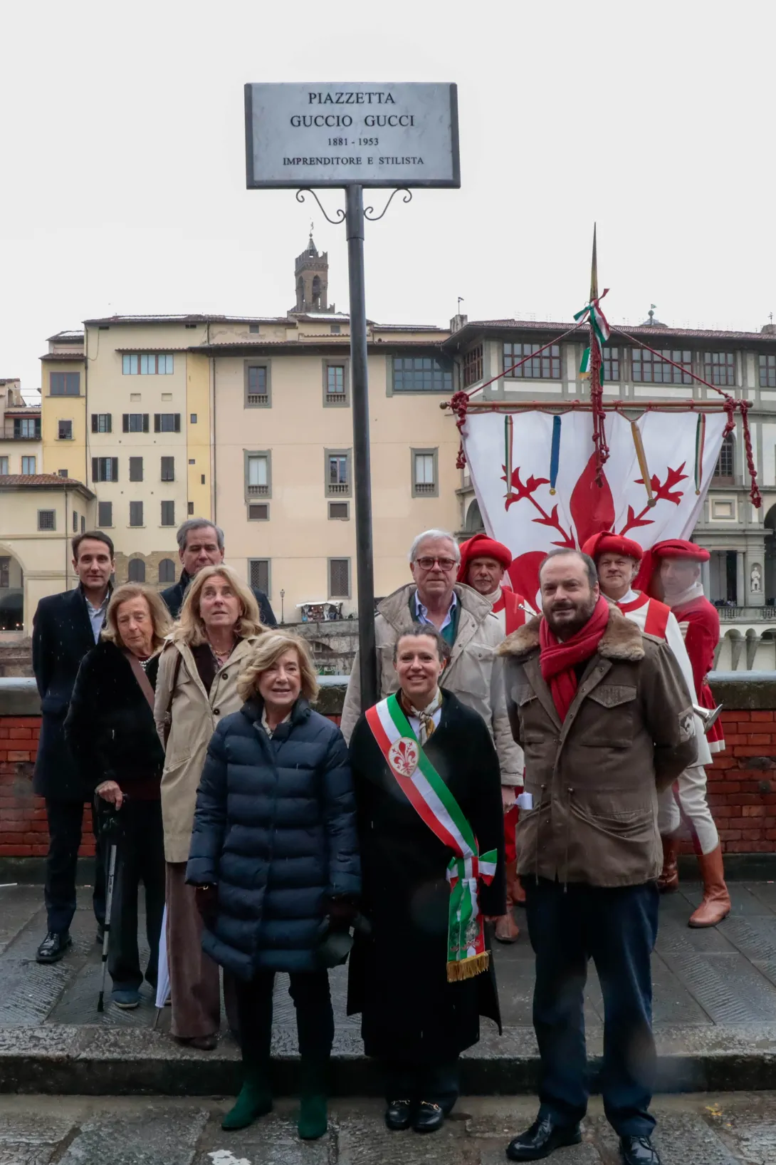 Intitolazione di Piazzetta Guccio Gucci