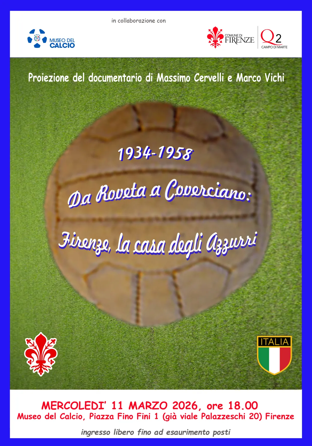 Firenze la Casa degli Azzurri