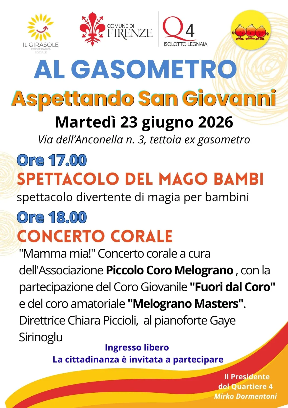 Pomeriggio al gasometro