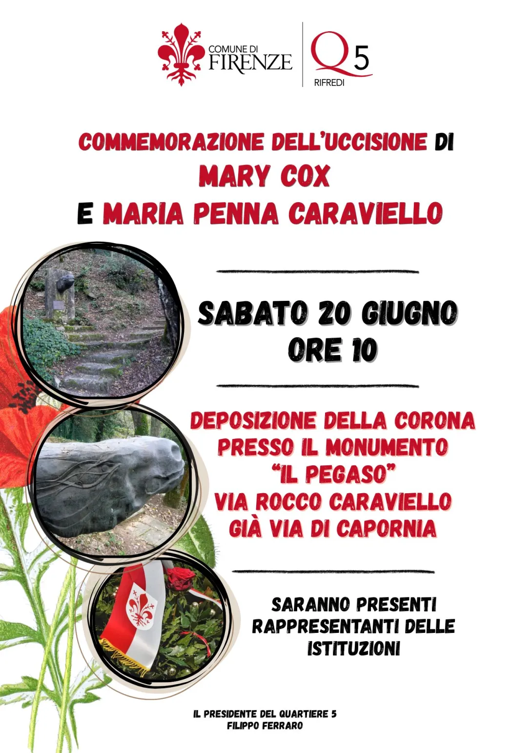 Commemorazione Mary Cox