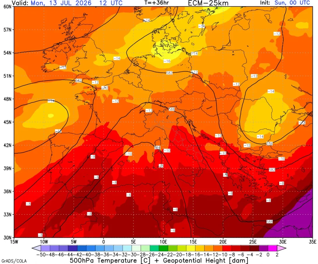 carta meteo