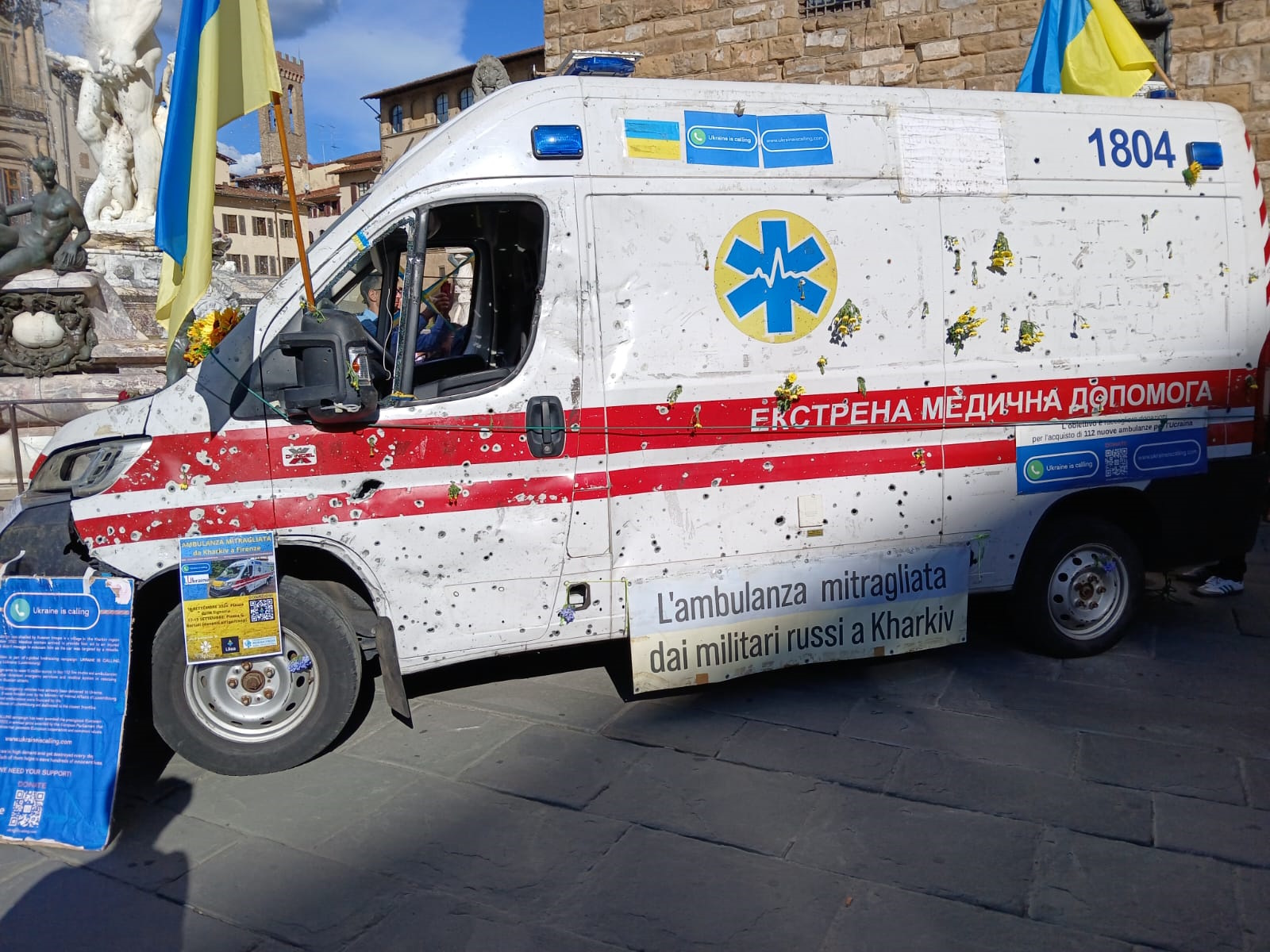 Consiglio comunale ambulanza crivellata Consiglio comunale ambulanza crivellata