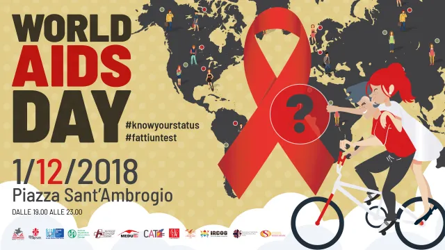 grafica giornata mondiale lotta AIDS 1 dicembre giornata mondiale lotta AIDS