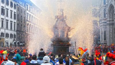 Il momento culminante della cerimonia