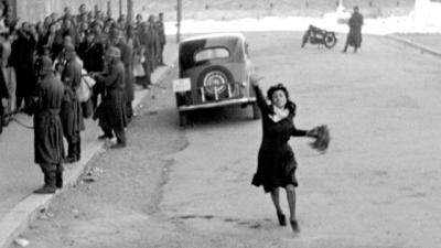 Anna Magnani nella 'scena madre' di 'Roma Città aperta'