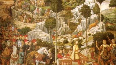 Benozzo Gozzoli, Cappella dei Magi in Palazzo Medici Riccardi