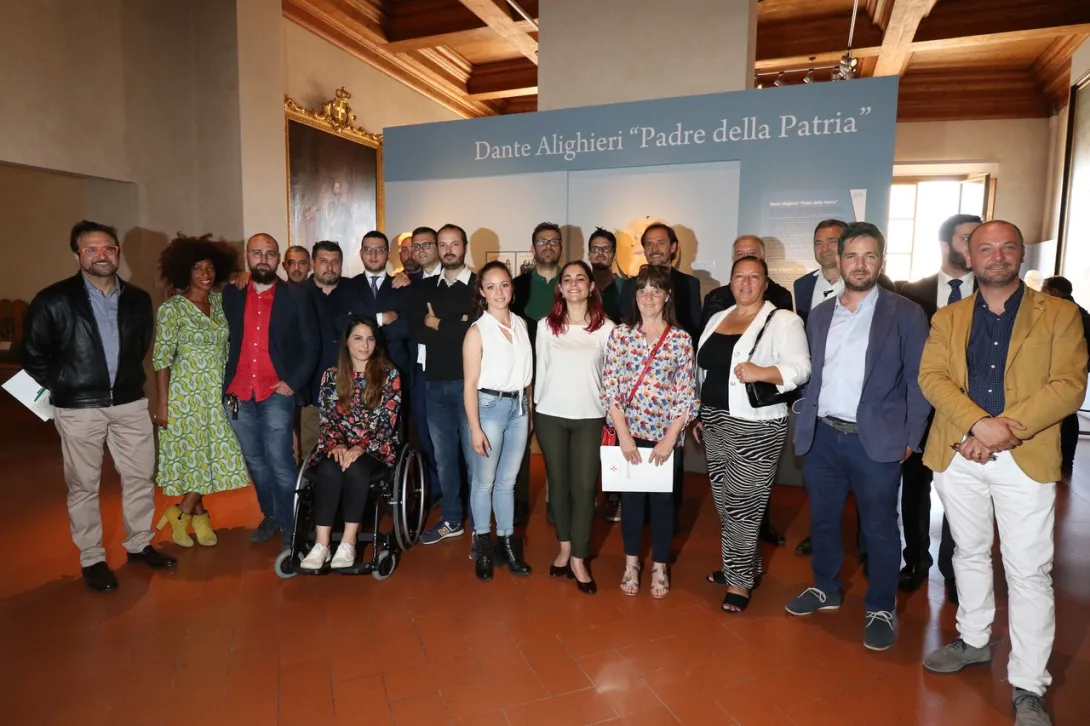Alcuni dei nuovi consiglieri comunali