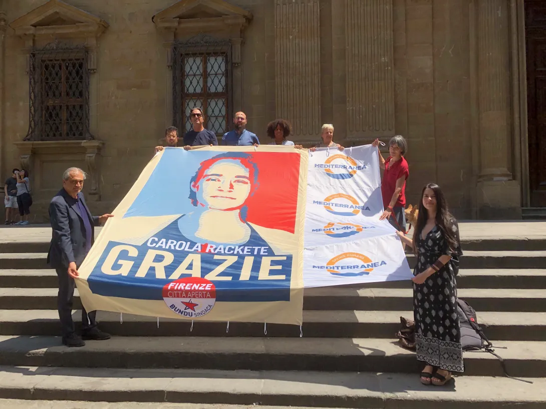 Firenze Città Aperta per Carola Rackete